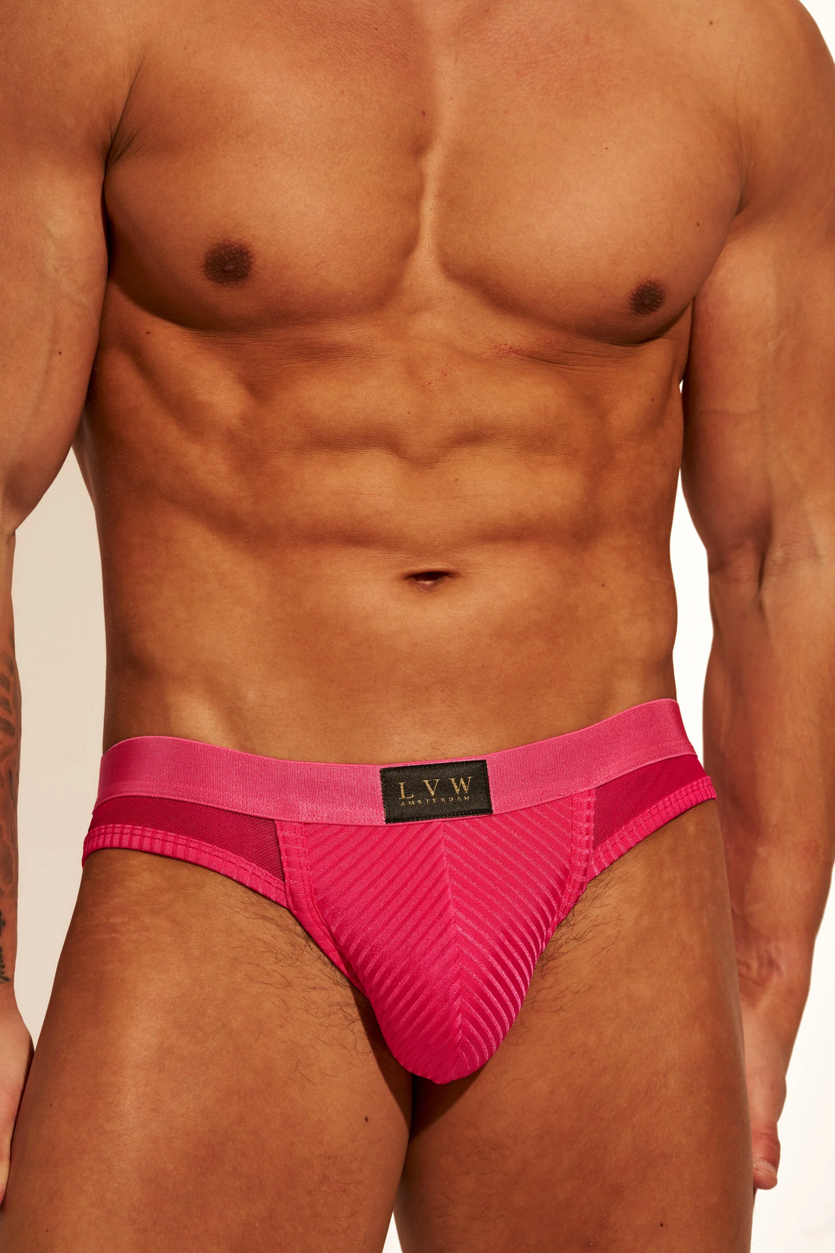 ALLURING MESH JOCKSTRAP - HOT PINK - Image 7