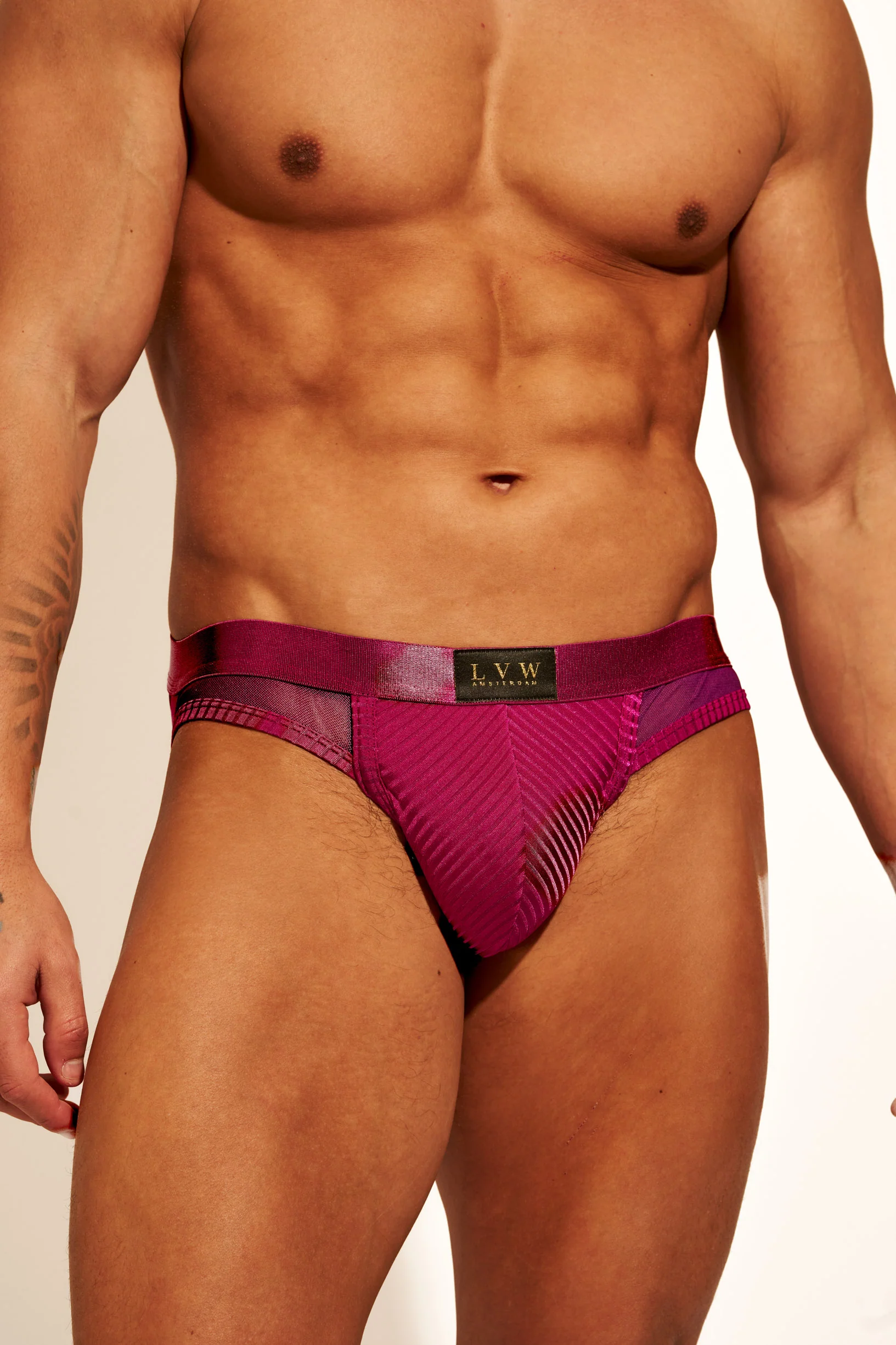 ALLURING MESH JOCKSTRAP - ROSE VIOLET - Image 8