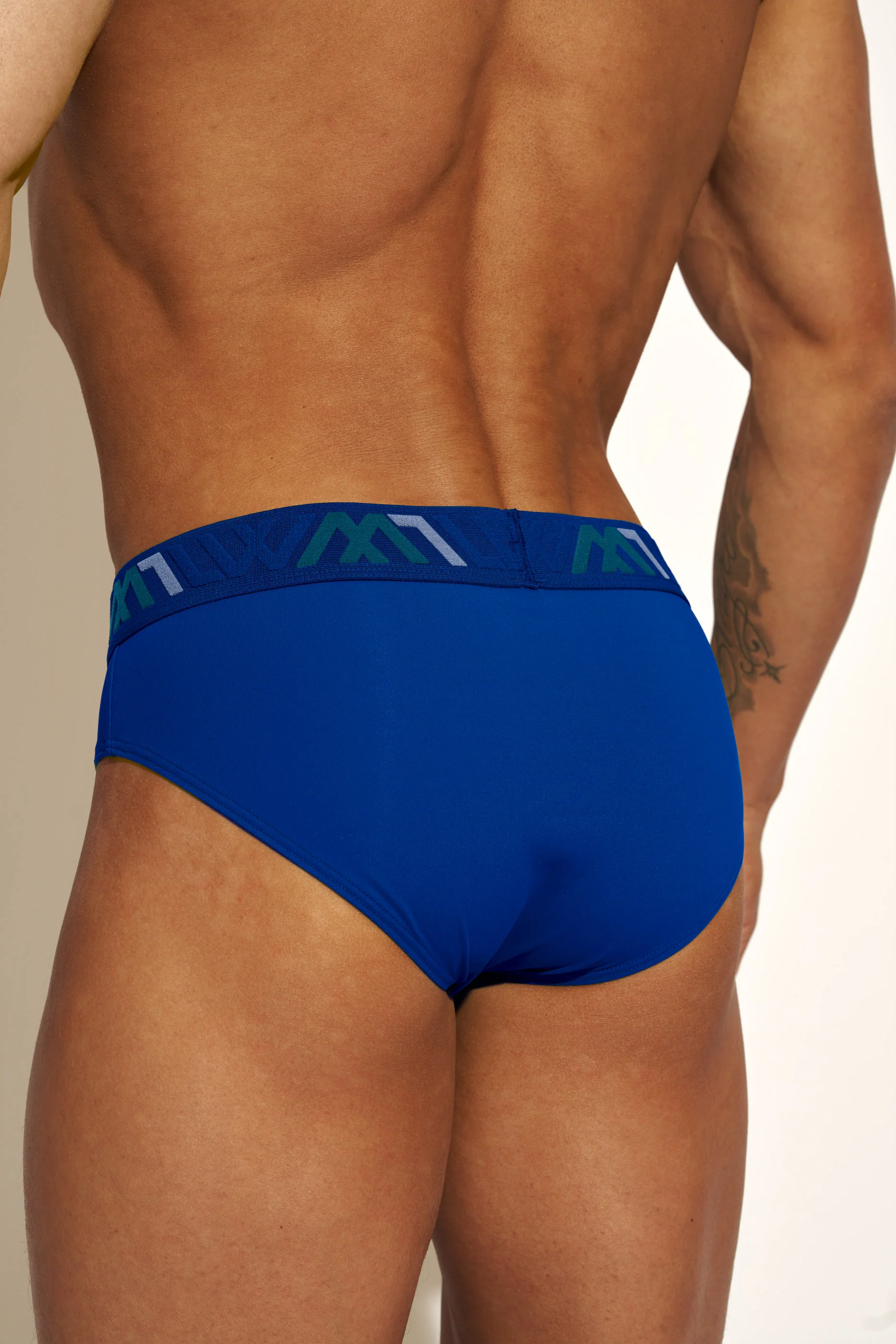 SIGNATURE SWIM BRIEF - SAPPHIRE BLUE - Image 7